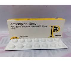 Amlodipine 10mg tab (pocco)