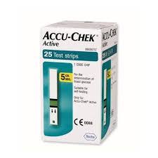 ACCUCHECK ACTIVE STRIP X25