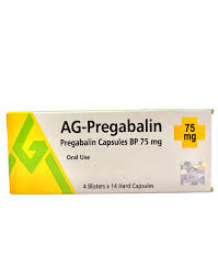 AG PREGABALIN 75MG