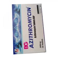 AZITHROMYCIN 500MG BG