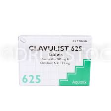 CLAVULIST 625MG